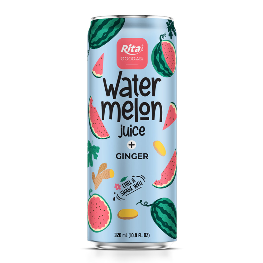 320ml Sleek Can Rita Watermelon Juice With Pineapple Drink